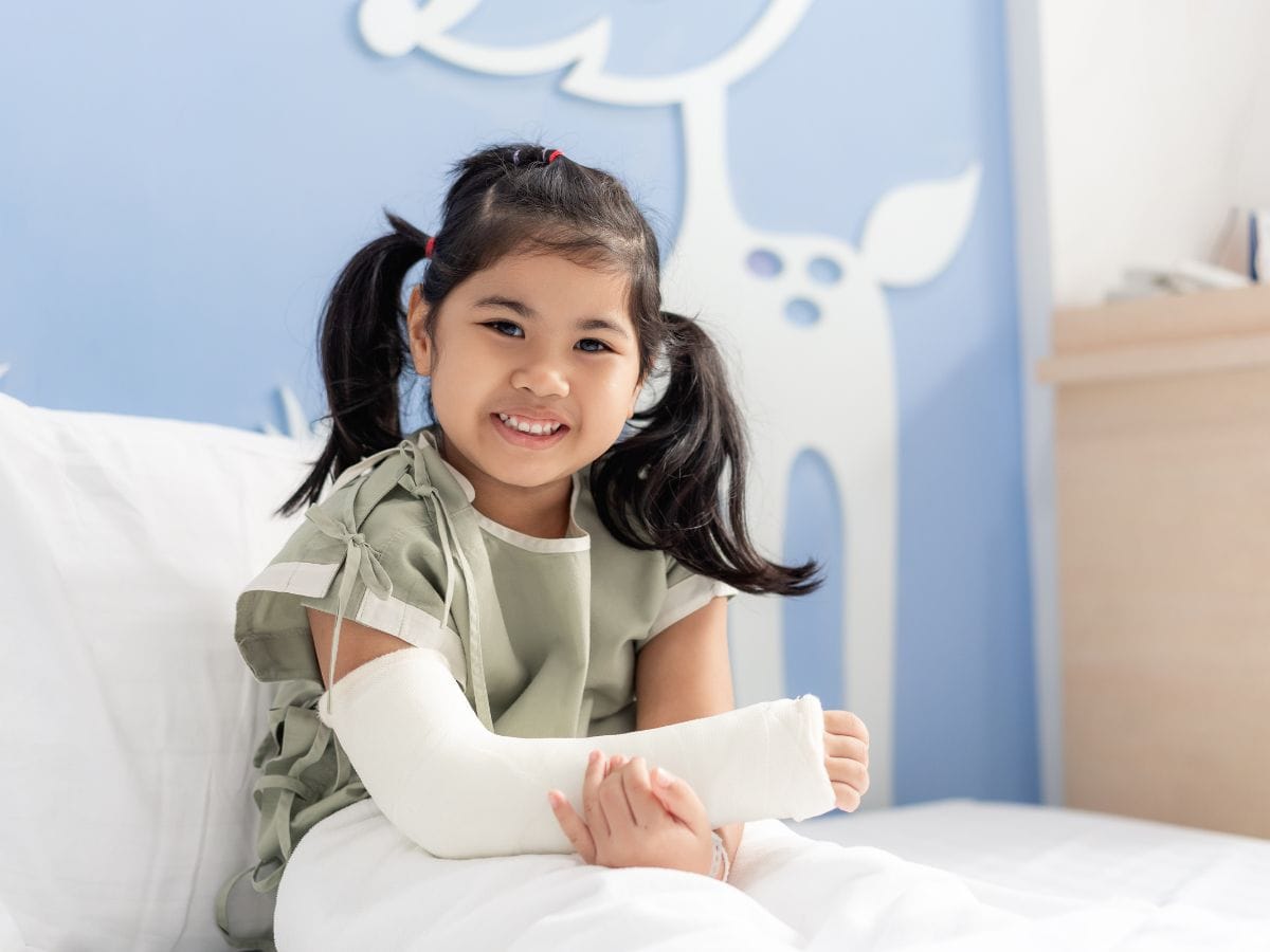 Has your child ever broken a bone?